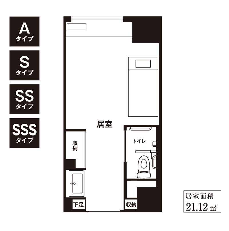 プレザンリュクス南青山　居室